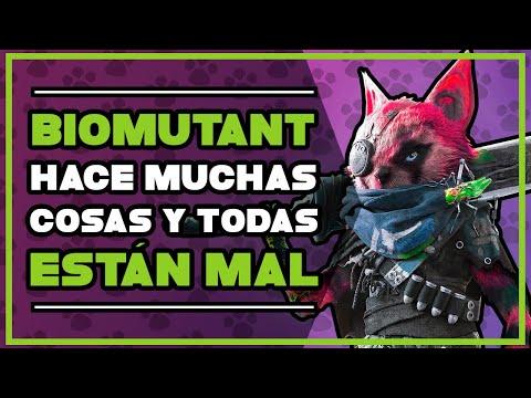 Biomutant hace MUCHAS COSAS y todas las hace MAL