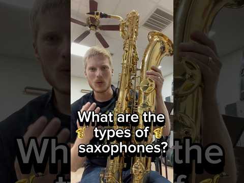 What are the types of saxophones?