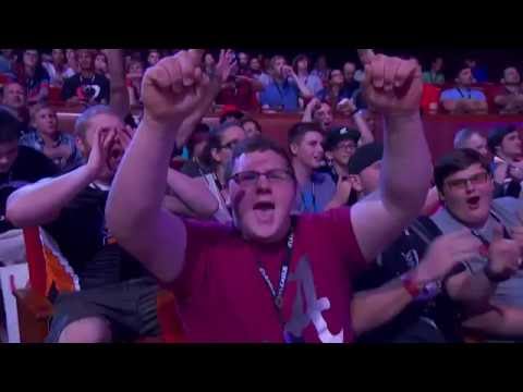 Pasha and Taz hyping up the crowd