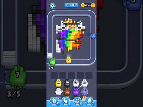 Pixel Flow Level 2677 Walkthrough