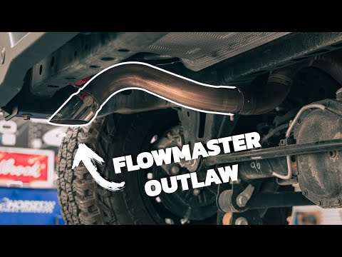Flowmaster Outlaw Axle-Back Exhaust System, 21-25 Ford Bronco - 818125