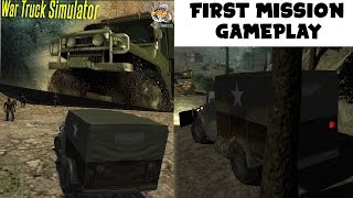 War Truck Simulator First Impressions Gameplay PC STEAM HD
