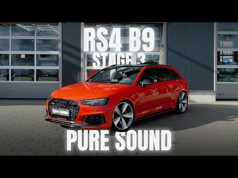 Pure Sound - Audi RS4 B9 Stage 3 580hp by BTM Turbo