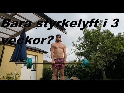 VLOGG_16 Skadad, bara styrkelyft ??