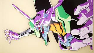 【自作】エヴァンゲリオン初号機のセル画
