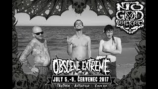 No God Rhetoric Live @ Obscene Extreme 2017 07/07/2017