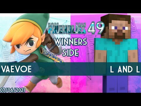 More Than Friendlies #49 - SSBU - Coucil | Vaevoe (Toon Link) vs. L and L (Steve) - Winners Side