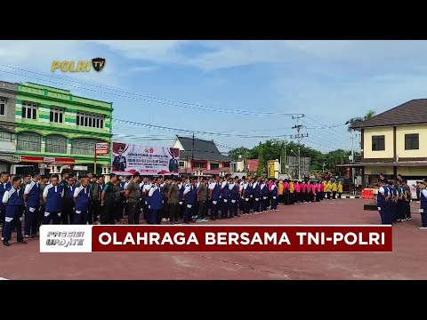 OLAHRAGA  TNI POLRI DI SANGGAU  SINERGITAS &amp; NETRALITAS JELANG PILKADA