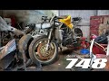 Restoration Of An Abandoned Ducati 748 SPS - Genuine Barn Find!