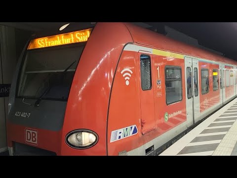 Frankfurt am Main Hauptbahnhof S5 Frankfurt Süd Br 423 mit Dreifachtraktion