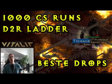 Beste Drops in 1000 CS/Dia Runs D2R Ladder PART 1