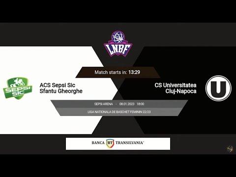 LNBF 2022-2023: Sepsi-SIC Sfântu Gheorghe - Universitatea Cluj-Napoca