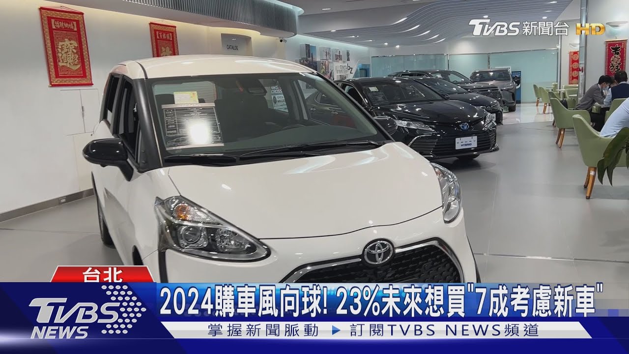 2024購車風向球! 23%未來想買「7成考慮新車」