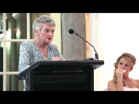 Bride's Grandmother Hilariously Tells a Dirty Joke at Wedding Reception
