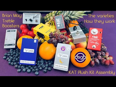 Assembled KAT-KIT TB PLUSH DIY Treble Booster - 2026 - Yellow image 4