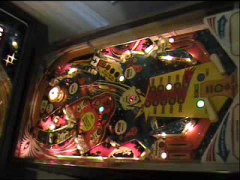 Classic 1978 Stern Stars Pinball Machine in action