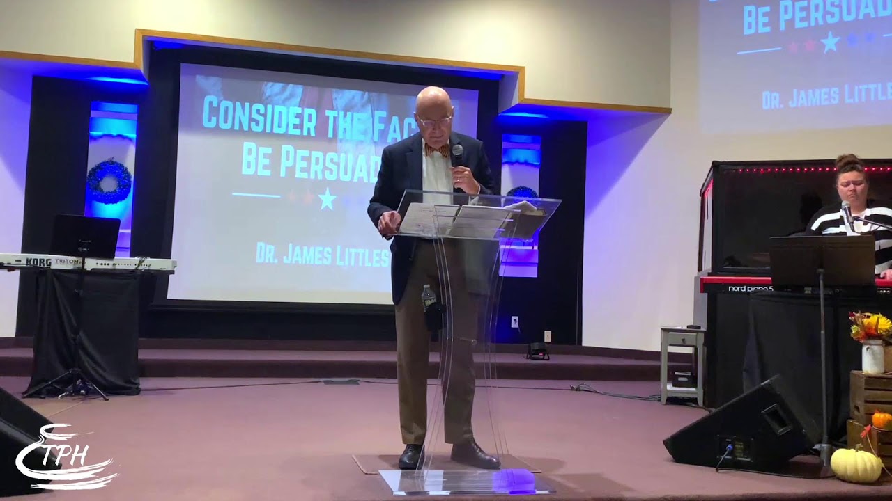 Greater Love Revival! Dr. James Littles "Consider the Facts: Be Persuaded" | 11.13.2023