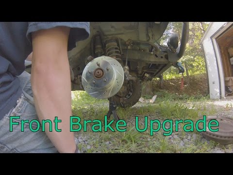 Project TJ Wrangler: Ep 15- Front Brake Upgrade
