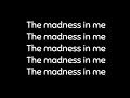 Skillet - Madness In Me (Lyrics)