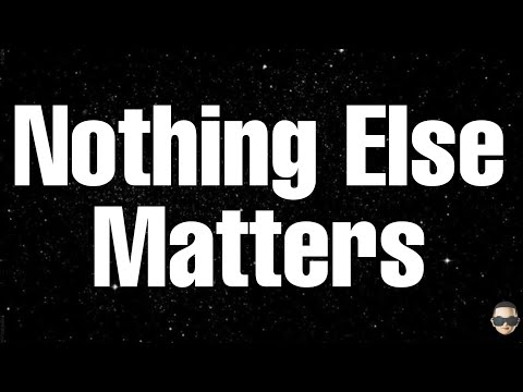 Miley Cyrus ft WATT,Elton John,Yo-Yo Ma,Robert Trujillo,Chad Smith - Nothing Else Matters (Lyrics)