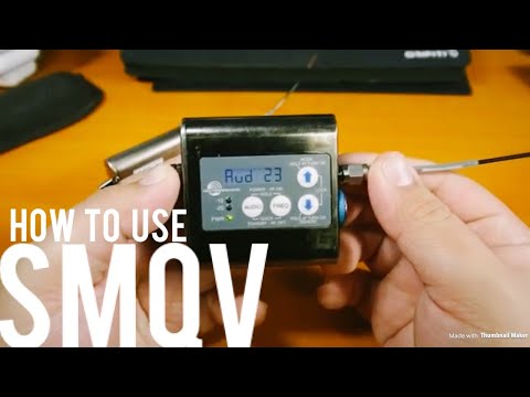 HOW TO OPERATE A LECTROSONICS SMQV/SMV WIRELESS TX