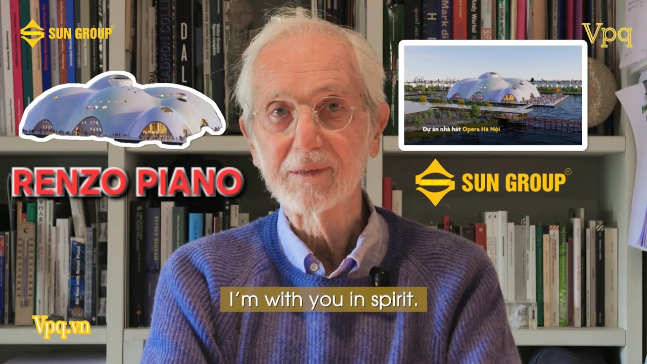 Renzo Piano's 'Island of Music' Breaks Ground in Hanoi, Targeting 2027 Opening