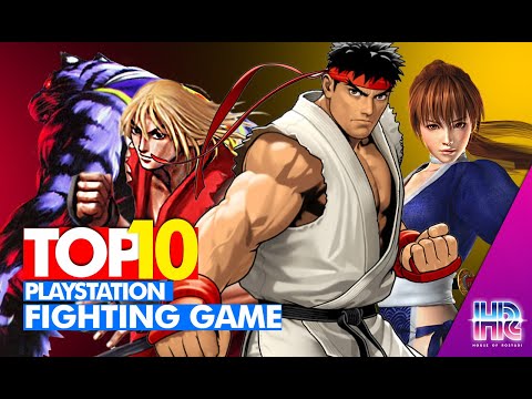 Top 10 FIGHTING GAMES PS 1 - Play Station 1 / PSX Games