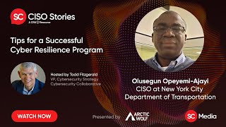 Tips for a Successful Cyber Resilience Program - Olusegun Opeyemi-Ajayi - CSP #169