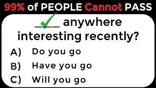 Can You Pass This ENGLISH GRAMMAR TEST? | 99% of PEOPLE Cannot PASS This | #challenge