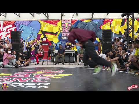 Pop Vs Whorah - Top 16 - Red Bull BC One New York Cypher 2021 - B-Boy Network