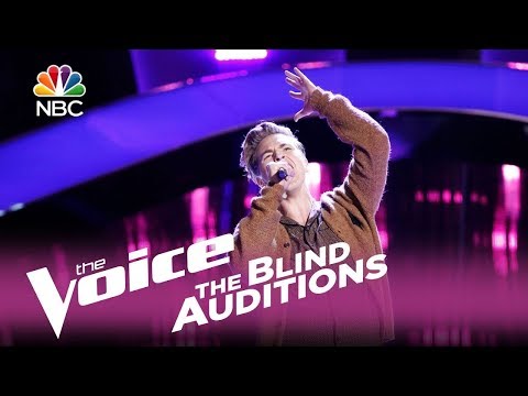 The Voice 2017 Blind Audition - Noah Mac: "Way Down We Go"