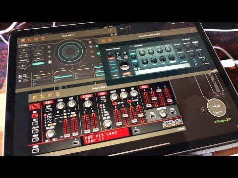 Poison 202 Synth - Enso Audio Looper - Gauss Field Looper & Various Effects