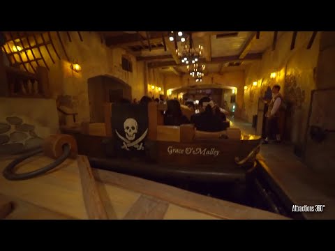 Immersive Pirates Ride at Shanghai Disneyland. Занурення у піратську атмосферу в Діснейленді Шанхая.