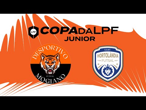 QUARTAS DE FINAL COPA da LPF JUNIOR 2023 - DESPORTIVO MOGIANO X HORTOLÂNDIA - SUB 17