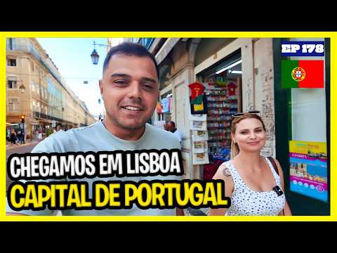 Nossa PRIMEIRA VEZ em LISBOA, a capital de PORTUGAL 🇵🇹