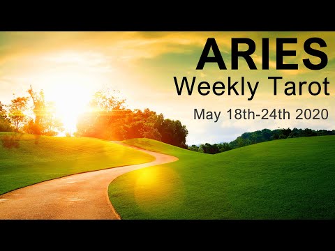ARIES WEEKLY TAROT  "KARMA IS ON YOUR SIDE ARIES"  May 18th-24th 2020 Intuitive Forecast