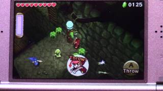 Zelda: Tri Force Heroes - Forest Dungeon Gameplay (w/ Direct Audio! - E3 2015)