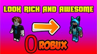 How To Look Rich On Roblox Without Robux 2019 Th Clip - ghow to look cool on roblox without and robux