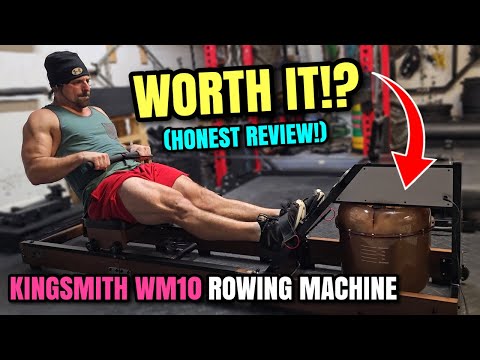 Does This Compact Rower Compete with Big Machines?! Kingsmith WM10 Rowing Machine (HONEST REVIEW!)