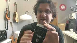 Video thumbnail for iRig Stomp Review by David Wallimann