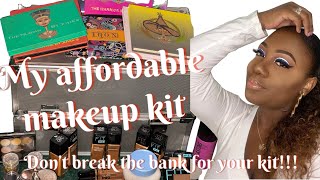 WHATS IN MY AFFORDABLE FREELANCE MAKEUP KIT | BECOME A MAKEUP ARTIST IN 2021 ON A BUDGET