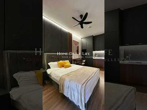 Apartment Interior Design Klang Valley | 雪隆公寓装修 暗色大理石