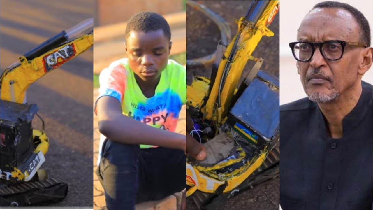 NYABIHU wamwana wakoze INDEGE n’IMODOKA yaKatapila ahaye Perezida Kagame icyifuzo|Olivier w’imyaka16