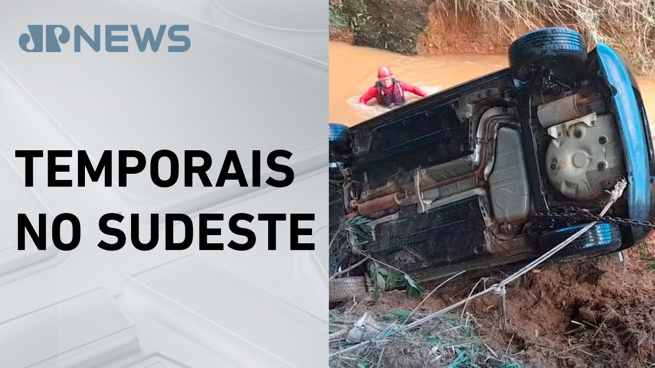 Sobe para seis número de mortes pelas chuvas em Minas Gerais