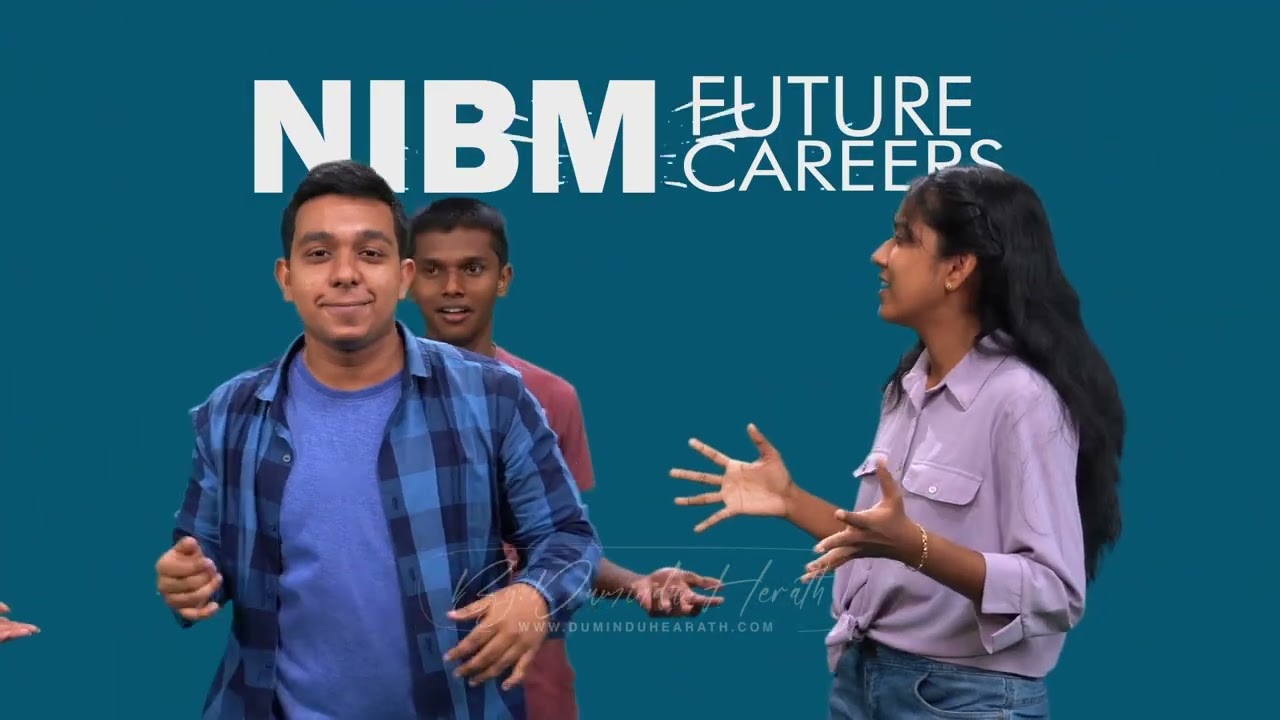 NIBM campaign video — VFX and motion graphics, client NIBM Sri Lanka