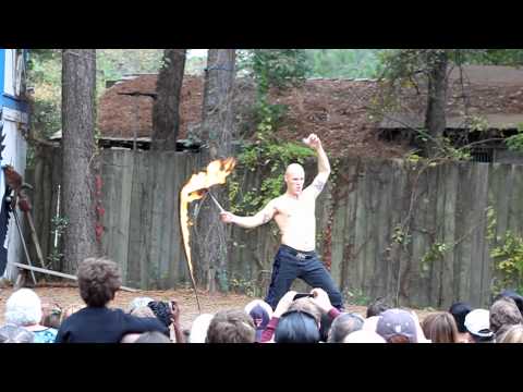 Fire, Whip Show @ The 2010 Texas Renaissance Festival