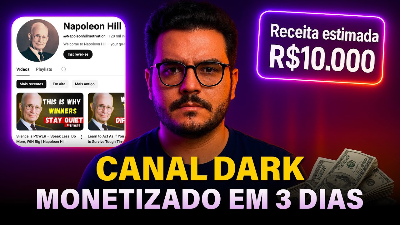 O Nicho Mais Fácil de Monetizar com Canal Dark em 2025