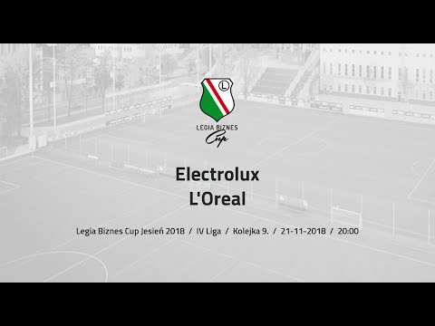 Skrót spotkania Electrolux - L'Oreal ( Legia Biznes Cup Jesień 2018 )