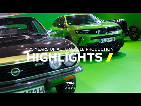 125 Years of Opel Automotive Production | The Highlights