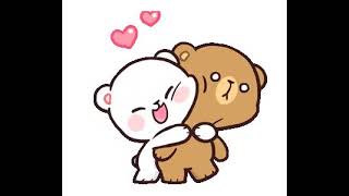 cute bear hug